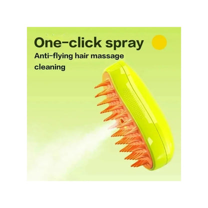 Cat Dog Steamy Brush Steam Brush Electric Sprayer for Massage Pet Grooming Tool Shedding 3 in 1 Electric Sprays Massage Combs