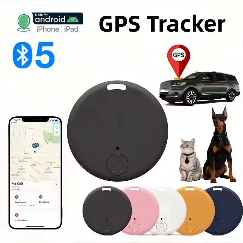 GPS Tracker Bluetooth 5.0 Anti-Lost GPS Mini Device Pet Elderly Kid Bag Wallet Car Tracking for IOS Android Smart Finder Locator
