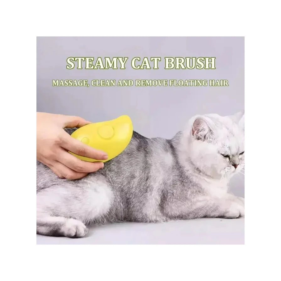 Cat Dog Steamy Brush Steam Brush Electric Sprayer for Massage Pet Grooming Tool Shedding 3 in 1 Electric Sprays Massage Combs